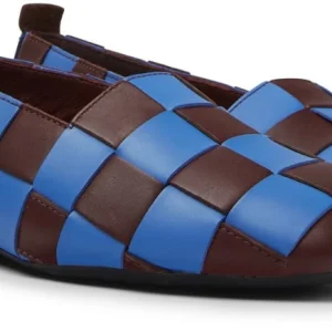 Camper Ballerinas “ Casi Myra “ In Blau / Burgund 9