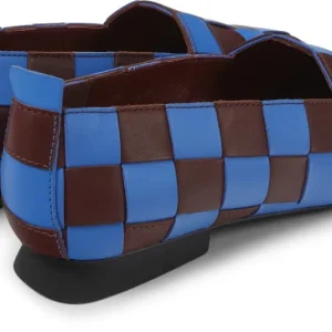 Camper Ballerinas “ Casi Myra “ In Blau / Burgund 13