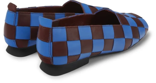 Camper Ballerinas “ Casi Myra “ In Blau / Burgund 5