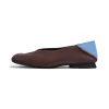 Camper Ballerinas “ Casi Myra “ In Bordeaux / Hellblau 19