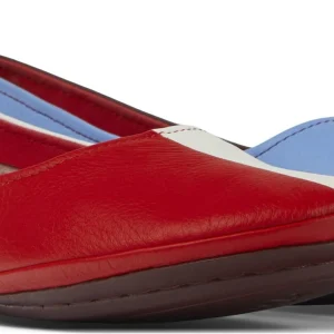 Camper Ballerinas “ Casi Myra Twins “ In Bordeaux / Rot 9