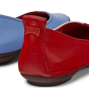 Camper Ballerinas “ Casi Myra Twins “ In Bordeaux / Rot 13