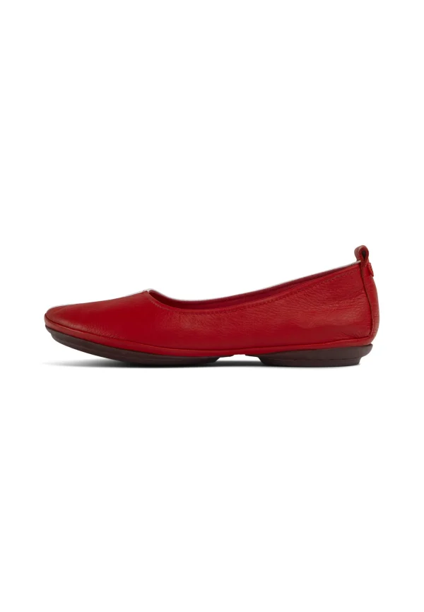 Camper Ballerinas “ Casi Myra Twins “ In Bordeaux / Rot 1