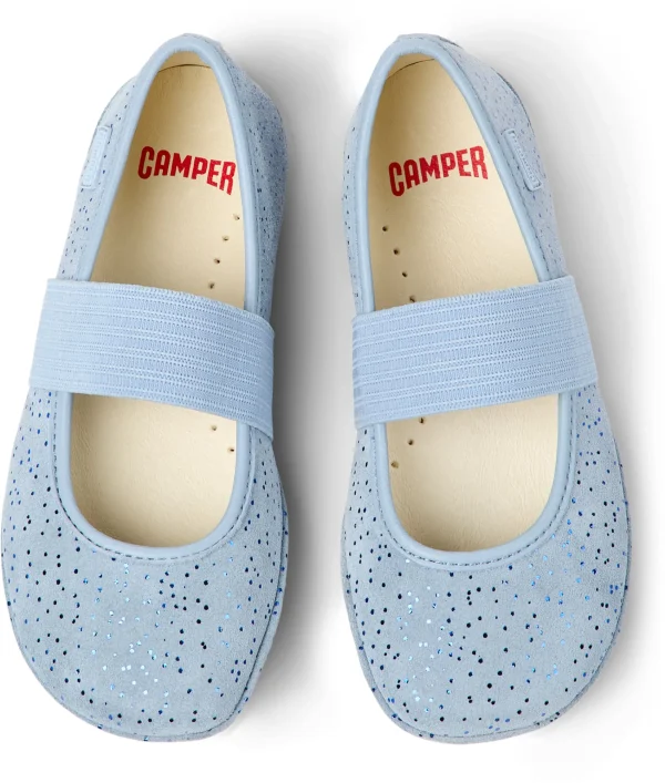 Camper Ballerinas “ Right “ In Hellblau 4