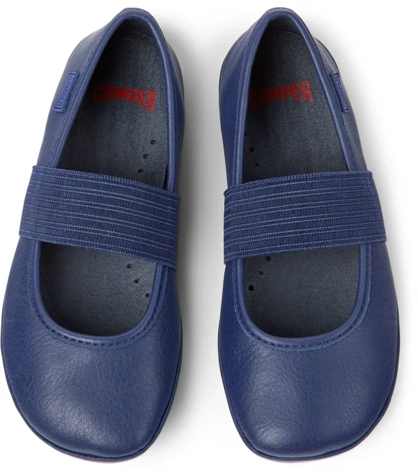 Camper Ballerinas “ Right “ In Navy 4