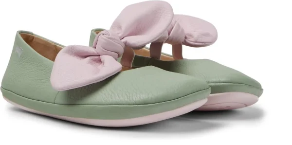 Camper Ballerinas “ Right “ In Pastelgrün 3