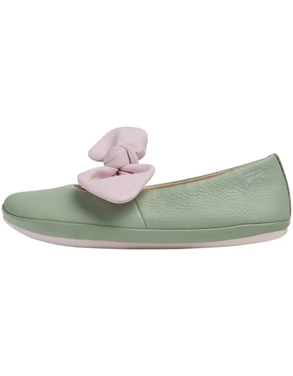 Camper Ballerinas “ Right “ In Pastelgrün 1