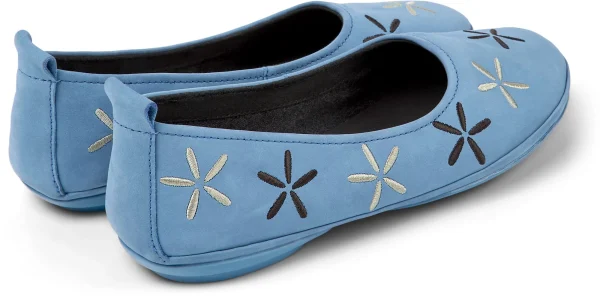 Camper Ballerinas “ Right Nina Twins “ In Hellblau 5