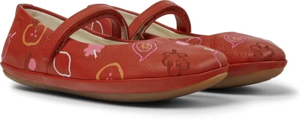 Camper Ballerinas “ Right Twins “ In Rot 3