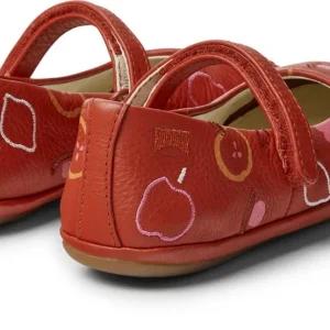 Camper Ballerinas “ Right Twins “ In Rot 13