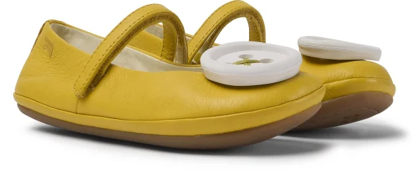 Camper Ballerinas “ Twins “ In Medium Yellow 3