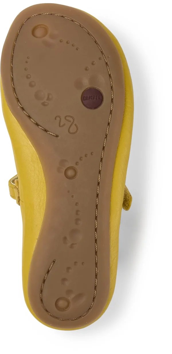 Camper Ballerinas “ Twins “ In Medium Yellow 6