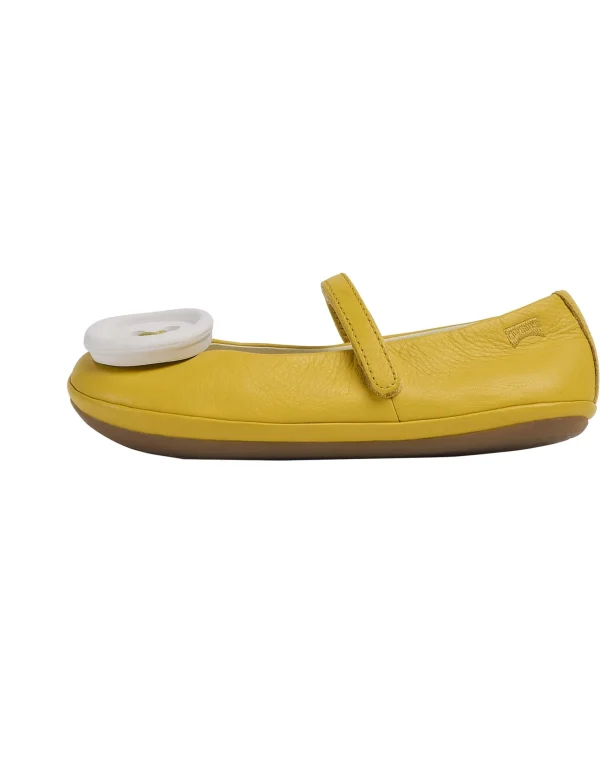 Camper Ballerinas “ Twins “ In Medium Yellow 1