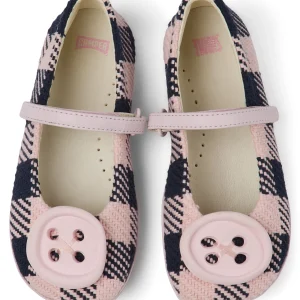 Camper Ballerinas “ Twins “ In Pastelrosa / Blau 11