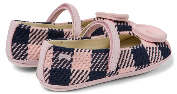 Camper Ballerinas “ Twins “ In Pastelrosa / Blau 5