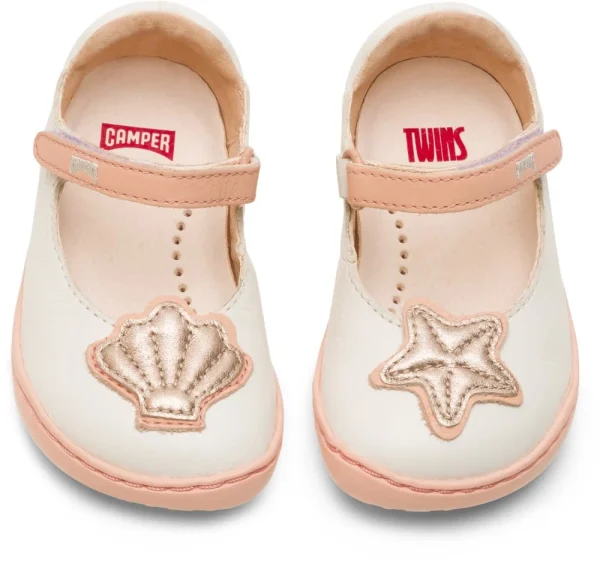 Camper Ballerinas “ Twins “ In Weiß 4