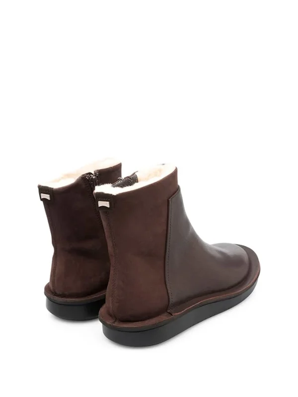 Camper Leder-Boots In Braun 4