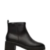 Camper Leder-Stiefeletten In Schwarz 22