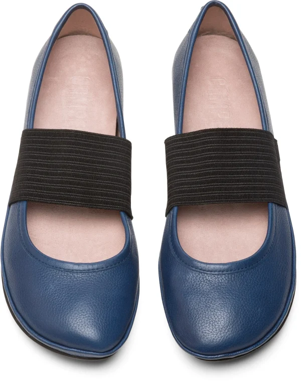 Camper Riemchenballerinas “ Right “ In Blau 4