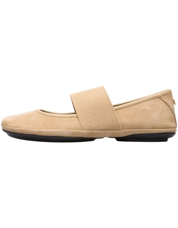 Camper Riemchenballerinas “ Right Nina “ In Beige 1