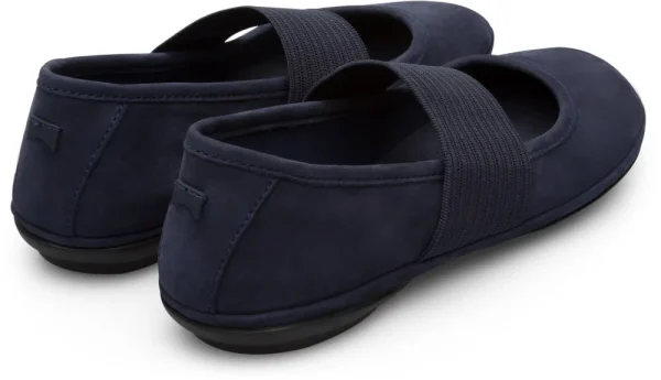 Camper Riemchenballerinas “ Right Nina “ In Blau 5