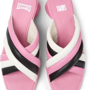 Camper Sandalen “ Kiara Twins “ In Rosa / Schwarz 11