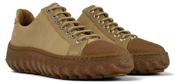 Camper Schnürschuhe “ Ground “ In Beige 3