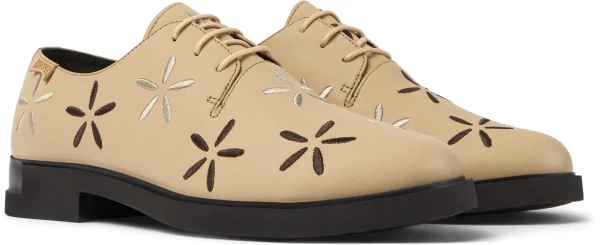 Camper Schnürschuhe “ Iman Twins “ In Beige 3