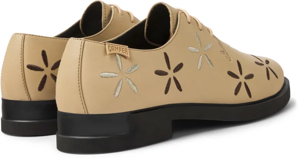 Camper Schnürschuhe “ Iman Twins “ In Beige 5