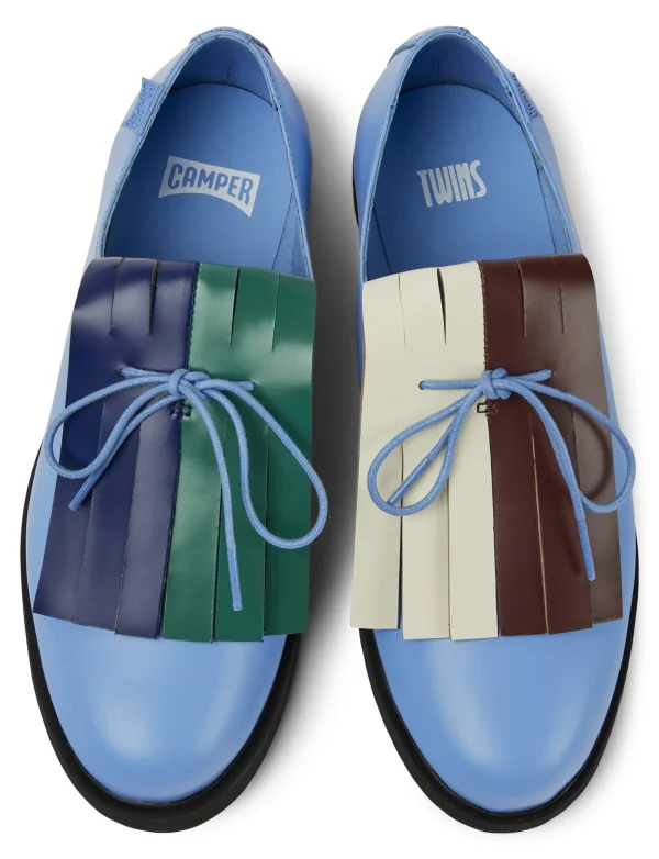 Camper Schnürschuhe “ Iman Twins “ In Blau / Mehrfarbig 4