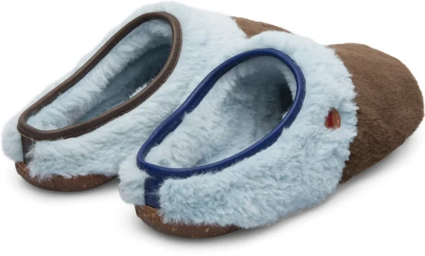 Camper Slipper “ Twins “ In Braun 5