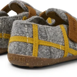 Camper Slipper “ Twins “ In Grau – Gelb 13