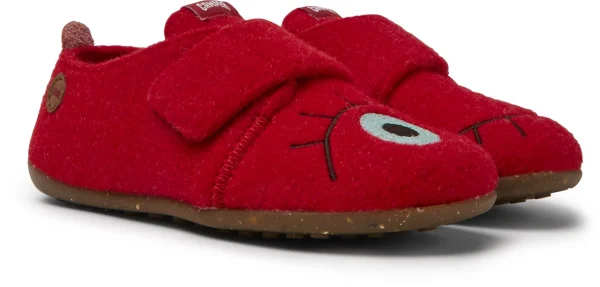 Camper Slipper “ Twins “ In Hellrot 3