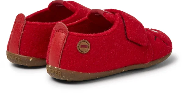 Camper Slipper “ Twins “ In Hellrot 5