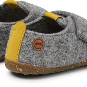 Camper Slipper “ Twins “ In Mittelgrau 13