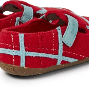 Camper Slipper “ Twins “ In Rot- Blau 13