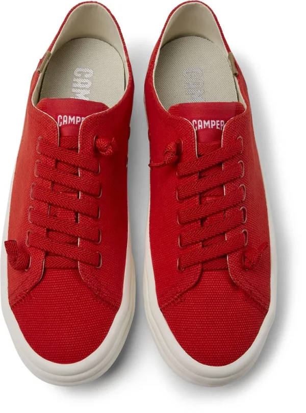 Camper Sneaker “ Hoops “ In Rot 4