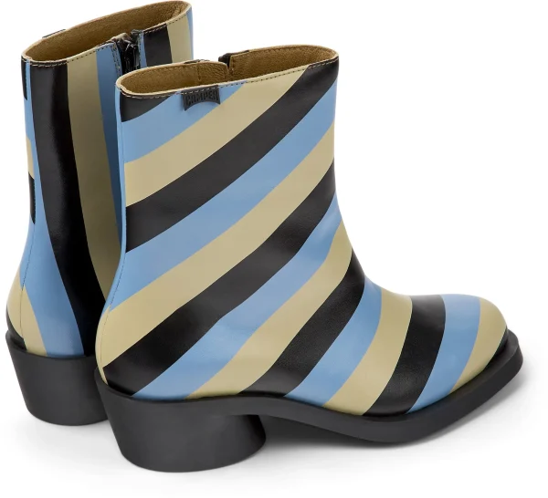 Camper Stiefel “ Bonnie “ In Hellblau / Beige / Schwarz 5