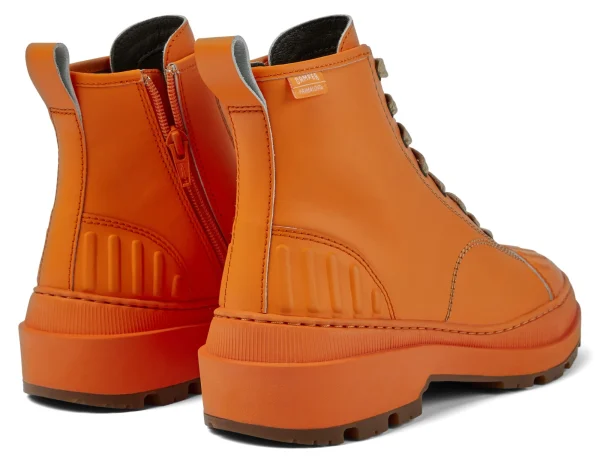 Camper Stiefeletten “ Brutus Trek “ In Orange 5