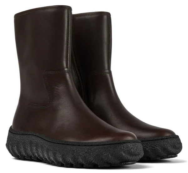 Camper Stiefeletten “ Ground “ In Dunkelbraun 3