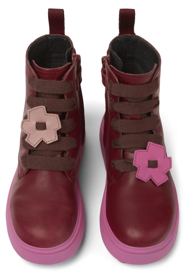 Camper Stiefeletten “ Norte Twins “ In Bordeaux 4