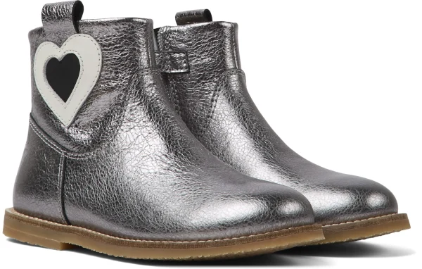 Camper Stiefeletten “ Savina Twins “ In Silber 3